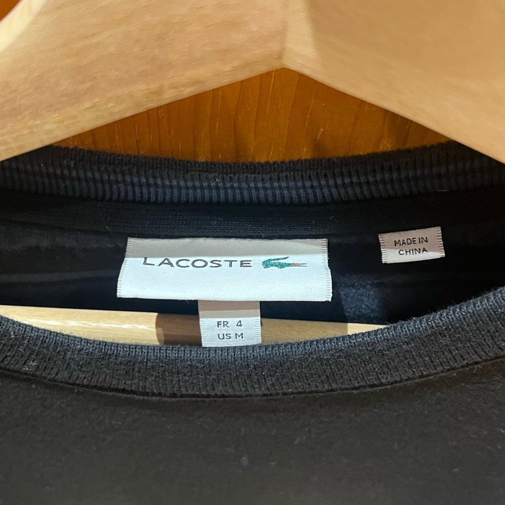 Lacoste Cotton Crew Neck Sweater